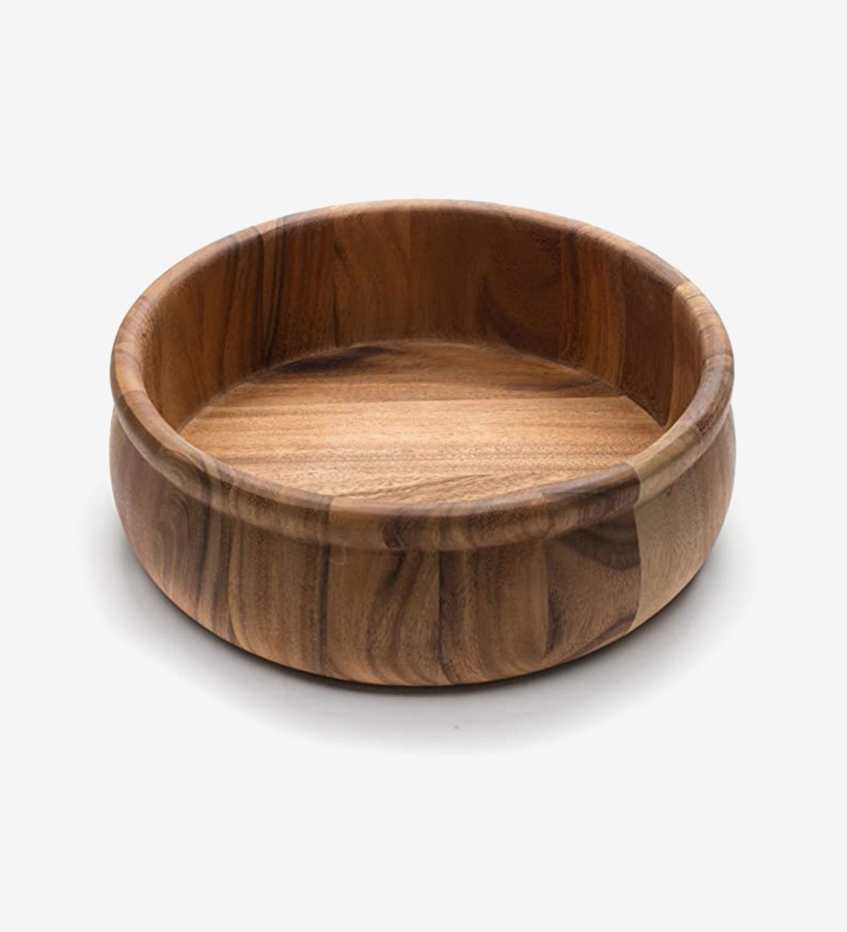 Flat Wooden Bowl