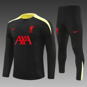 2024/25 Liverpool Black Soccer Tracksuit
