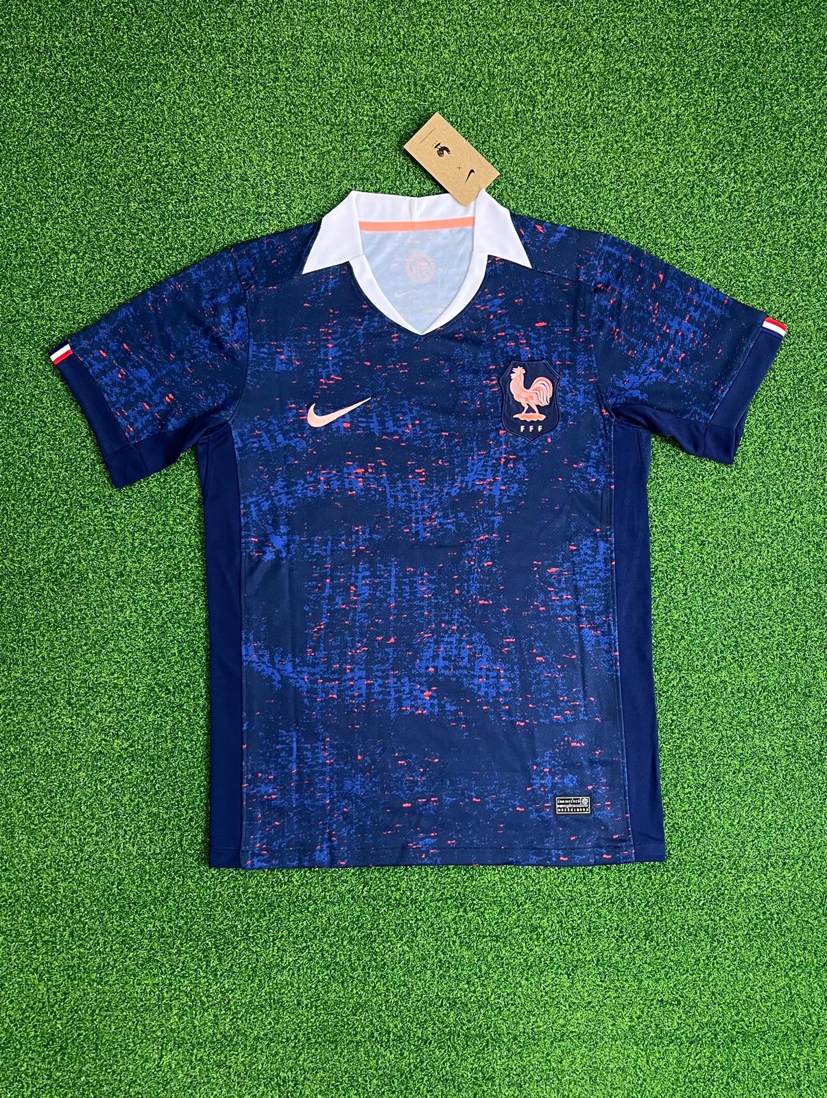 2025-26 France Home Soccer Jersey