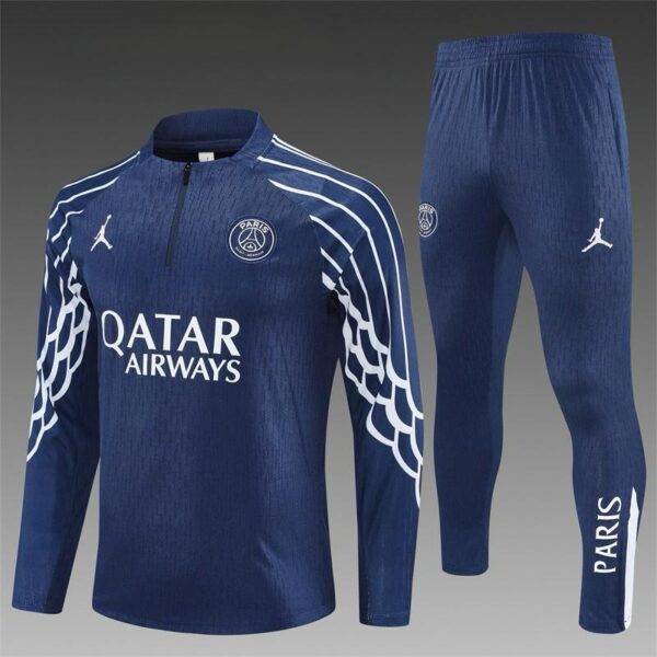 25/26 Jordan Paris Royal Blue Half Zipper Tracksuit