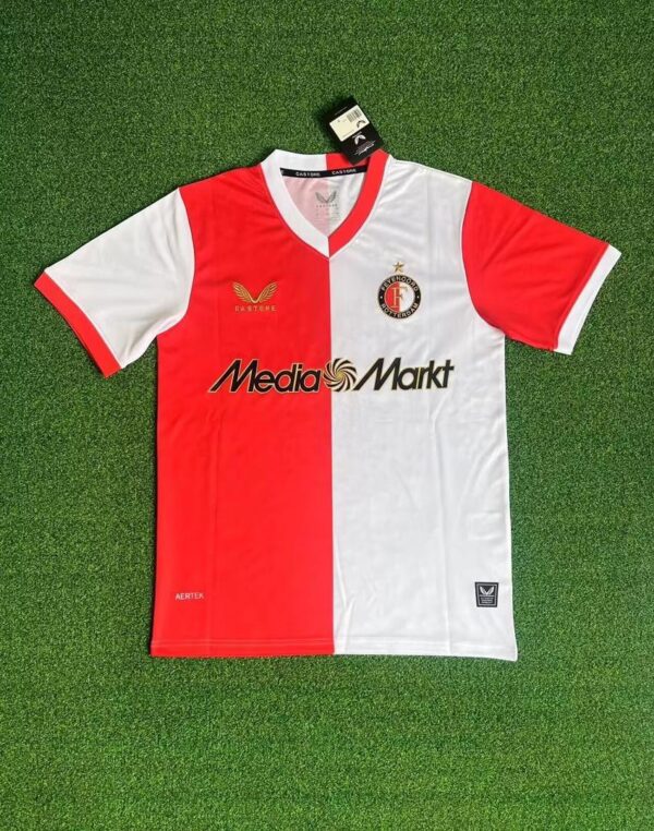 2025/26 Feyenoord FC Home Kit Football Jersey