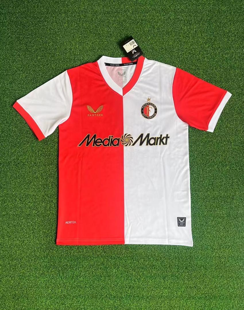 2025/26 Feyenoord FC Home Kit Football Jersey