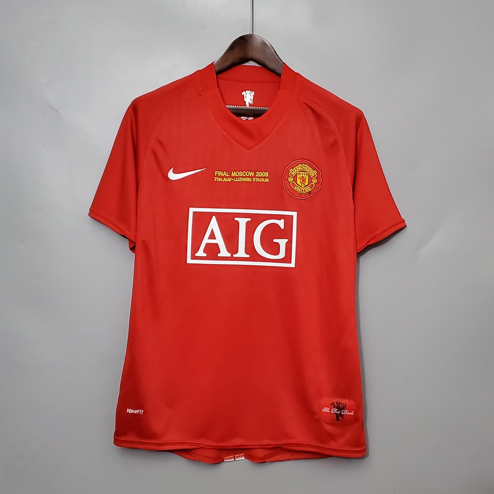 2007/2008 Classic Kits Manchester United Home