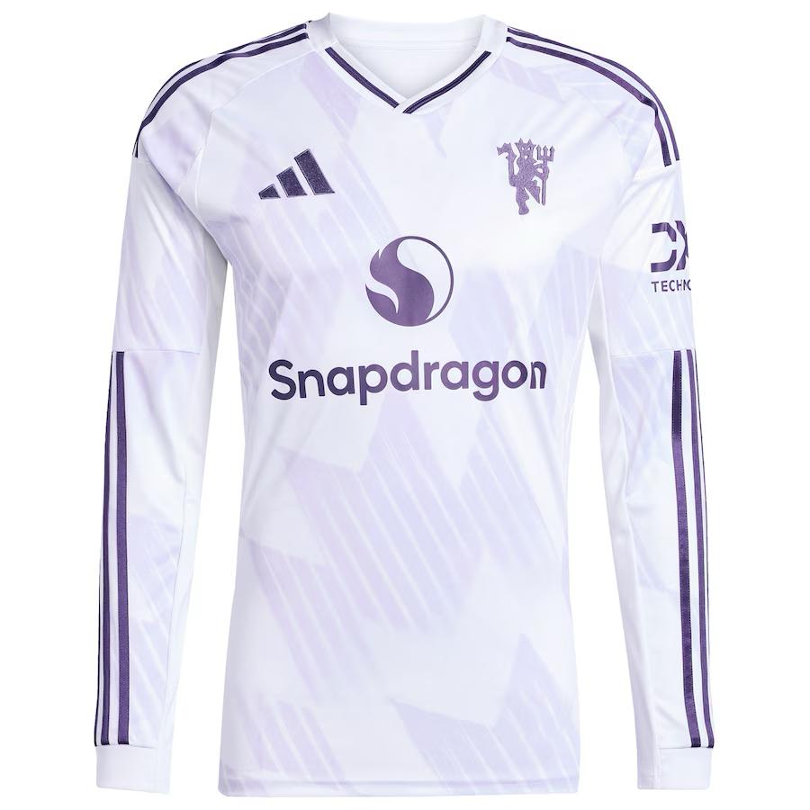 Manchester United Long Sleeve Away Shirt 25/26