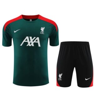 25/26 Liverpool short sleeve training suit green