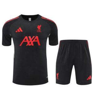 25/26 Liverpool short sleeve training suit black