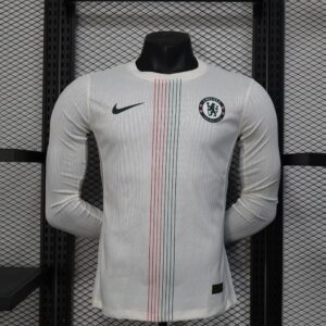 Chelsea White Away Kit 25/26 Long Sleeve