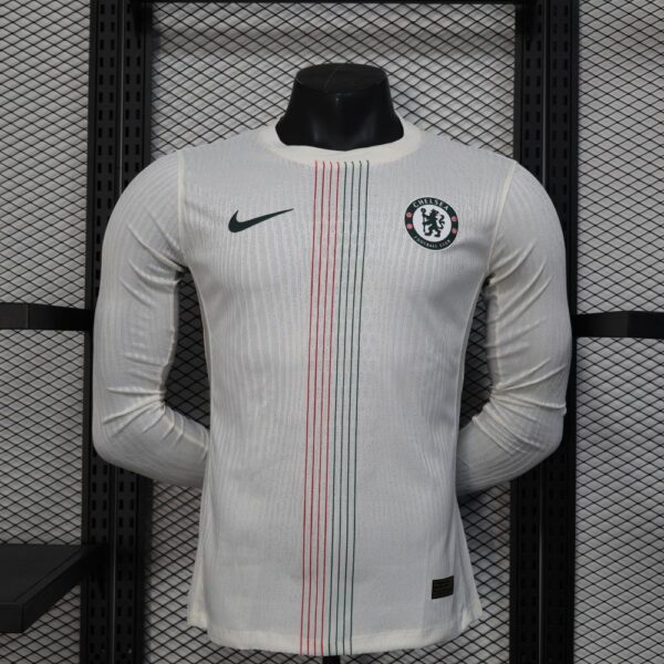 Chelsea White Away Kit 25/26 Long Sleeve