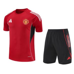 Manchester United Red/Black Training Kit 25/26