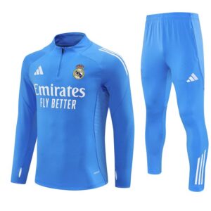 Real Madrid 25/26 Tracksuit Sky Blue