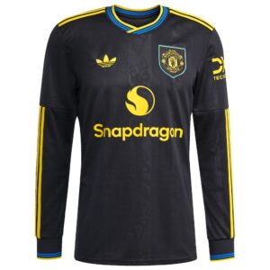 Manchester United Long Sleeve Third Kit 25/26