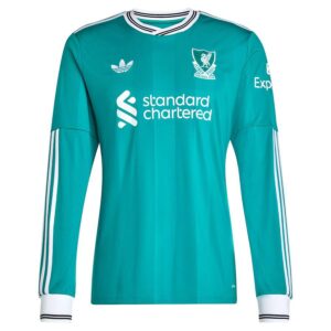 Liverpool 25/26 Green Third Kit Long Sleeve