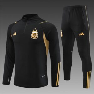 2023/24 Argentina Black Soccer Tracksuit