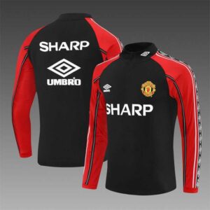 Man United Umbro Sharp Training Top – 90s Vintage