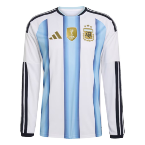 Argentina 26/27 World Cup Long Sleeve Home Kit