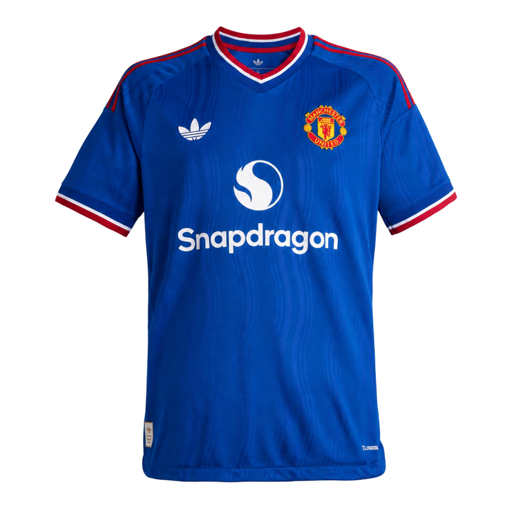 Manchester United Aways Blue Shirt