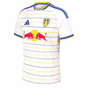 Leeds United 2026/2027 White, Red Bull sponsored Home Kit