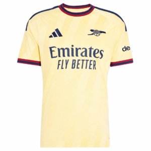 Arsenal 2026/2027 Yellow Short Sleeved Third Kit