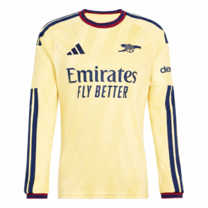 Arsenal 2026/2027 Yellow Long Sleeved Third Kit